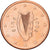 REPUBLIEK IERLAND, 5 Euro Cent, 2002, Sandyford, Copper Plated Steel, PR+, KM:34