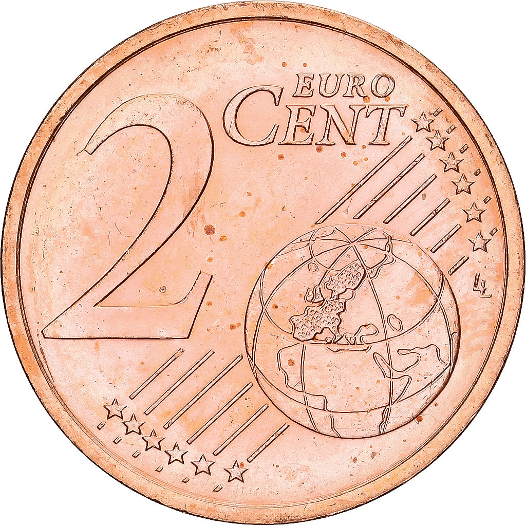 France, 2 Euro Cent, 2001, Paris, Cuivre plaqué acier, SUP+, Gadoury:2, KM:1283