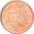 França, 5 Euro Cent, 2000, Paris, Aço Cromado a Cobre, MS(60-62), Gadoury:3