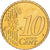França, 10 Euro Cent, 2001, Paris, Latão, MS(60-62), Gadoury:4a, KM:1285