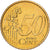 França, 50 Euro Cent, 2001, Paris, Latão, MS(60-62), Gadoury:6., KM:1287