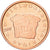 Słowenia, 2 Euro Cent, 2007, Miedź platerowana stalą, MS(60-62), KM:69