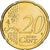 Słowenia, 20 Euro Cent, 2007, Mosiądz, MS(60-62), KM:72