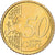Słowenia, 50 Euro Cent, 2007, Mosiądz, MS(60-62), KM:73