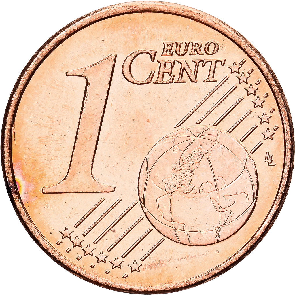 Finlandia, Euro Cent, 1999, Vantaa, Miedź platerowana stalą, MS(60-62), KM:98