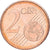 Finlandia, 2 Euro Cent, 2000, Vantaa, Cobre chapado en acero, EBC+, KM:99