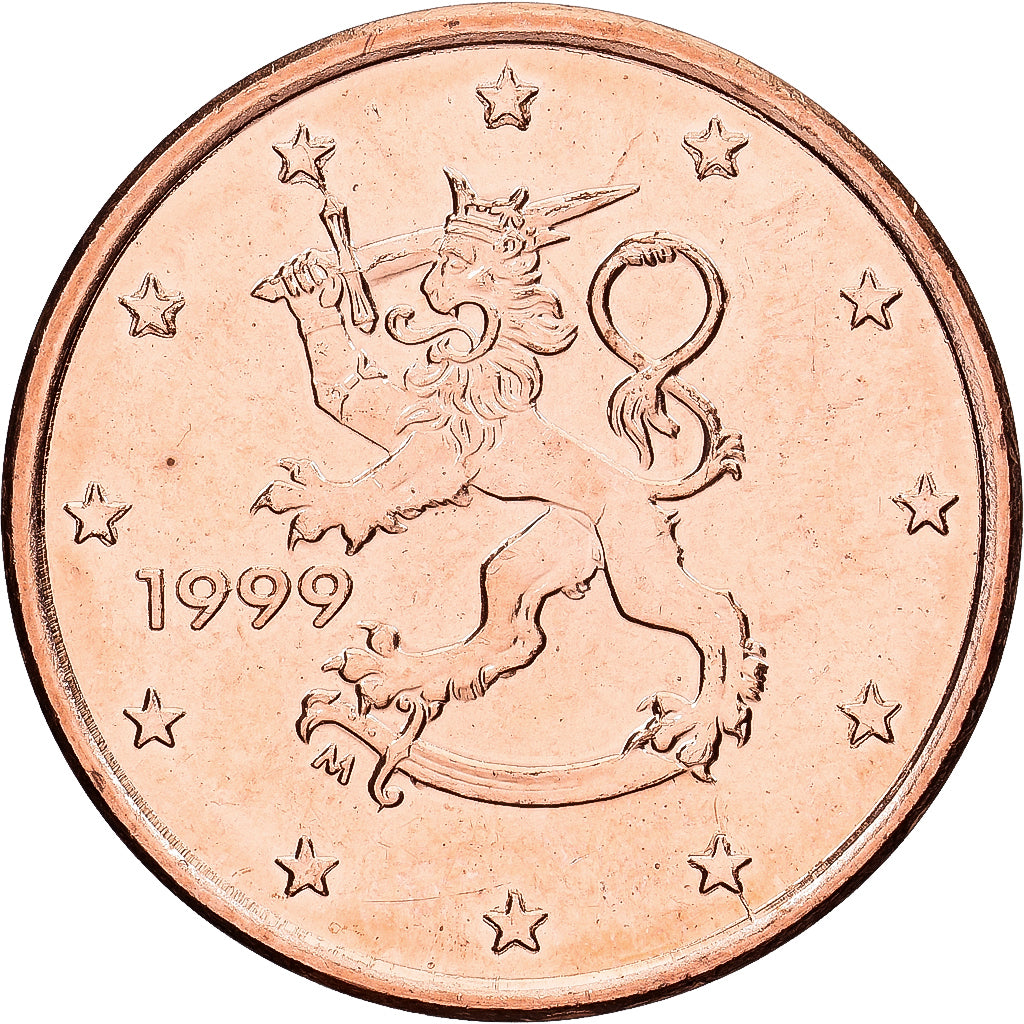 Finnland, 5 Euro Cent, 1999, Vantaa, Copper Plated Steel, VZ+, KM:100
