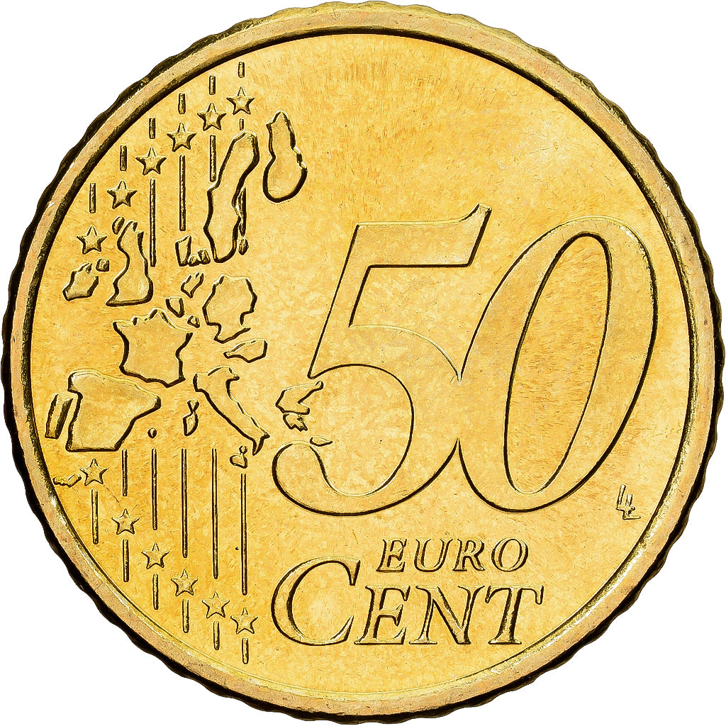 Finnland, 50 Euro Cent, 2000, Vantaa, Messing, VZ+, KM:103