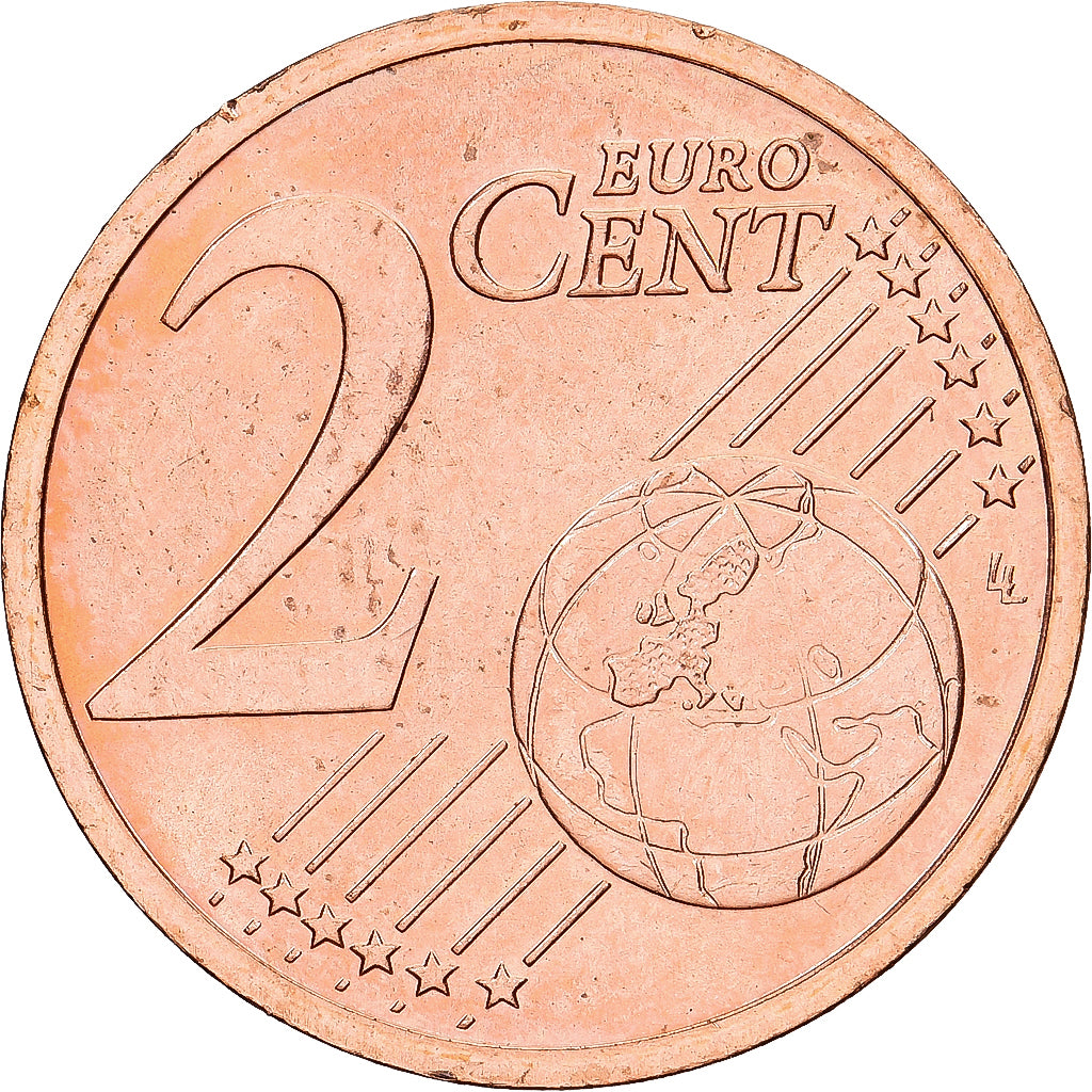 Słowacja, 2 Euro Cent, 2009, Kremnica, Miedź platerowana stalą, MS(60-62)