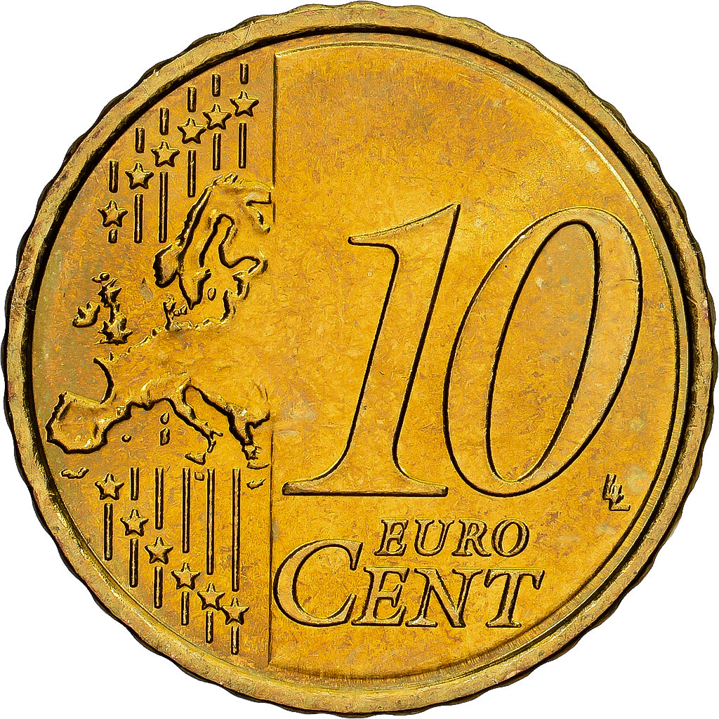 Slowakije, 10 Euro Cent, 2009, Kremnica, Tin, PR+, KM:98