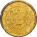 Slowakije, 20 Euro Cent, 2009, Kremnica, Tin, PR+, KM:99