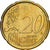 Slowakije, 20 Euro Cent, 2009, Kremnica, Tin, PR+, KM:99