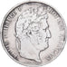 France, Louis Philippe I, 5 Francs, 1844, Lille, Silver, VF(30-35)