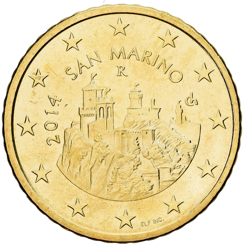 San Marino, 50 Euro Cent, 2014, Rome, Ottone, SPL, KM:484