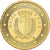 Malta, 10 Euro Cent, 2008, Paris, Mosiądz, MS(60-62), KM:128
