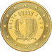 Malta, 50 Euro Cent, 2008, Paris, Latón, EBC+, KM:130