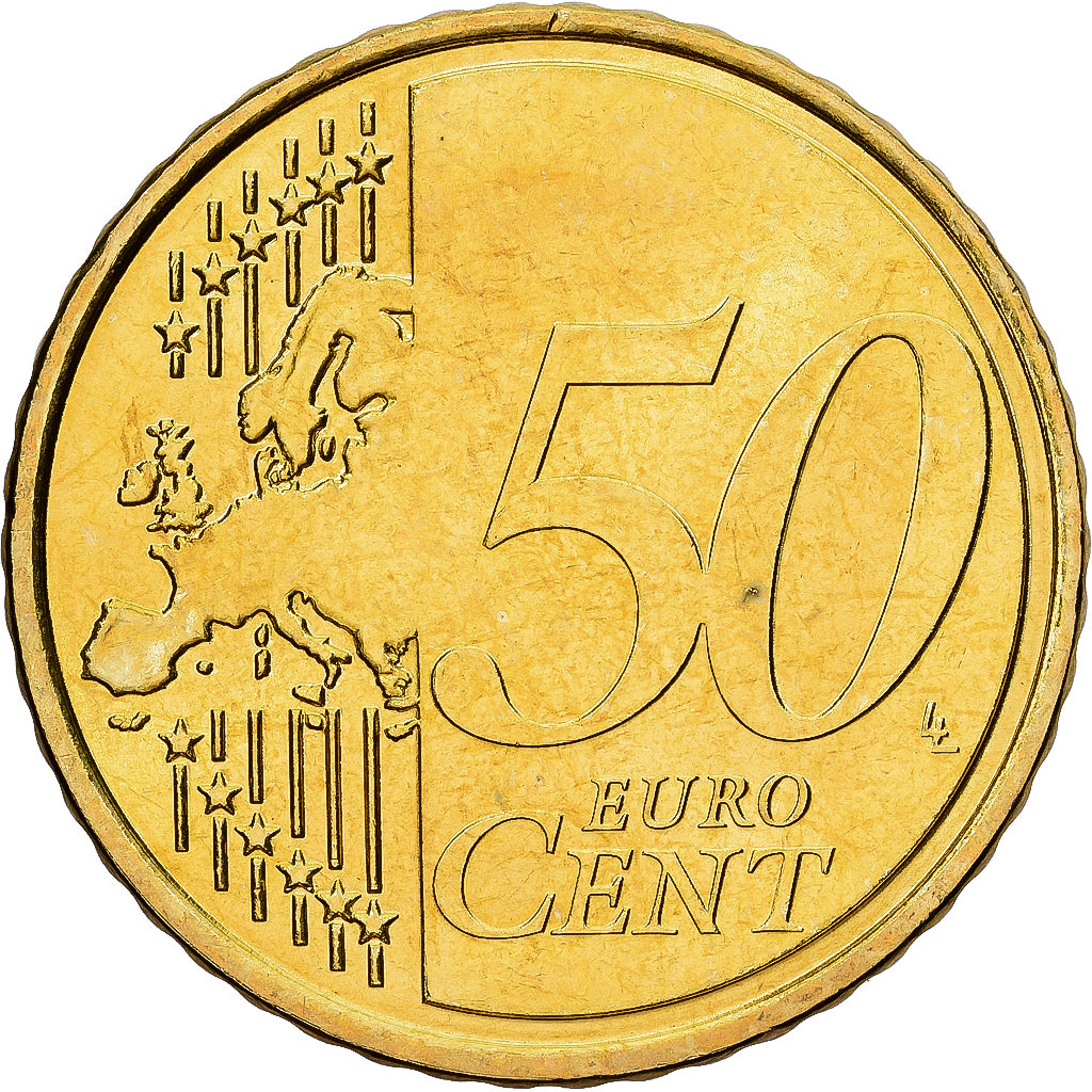 Malta, 50 Euro Cent, 2008, Paris, Latón, EBC+, KM:130