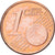 Estonia, Euro Cent, 2011, Vantaa, Cobre chapado en acero, EBC+, KM:61