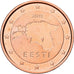 Estonia, 2 Euro Cent, 2011, Vantaa, Cobre chapado en acero, EBC+, KM:62