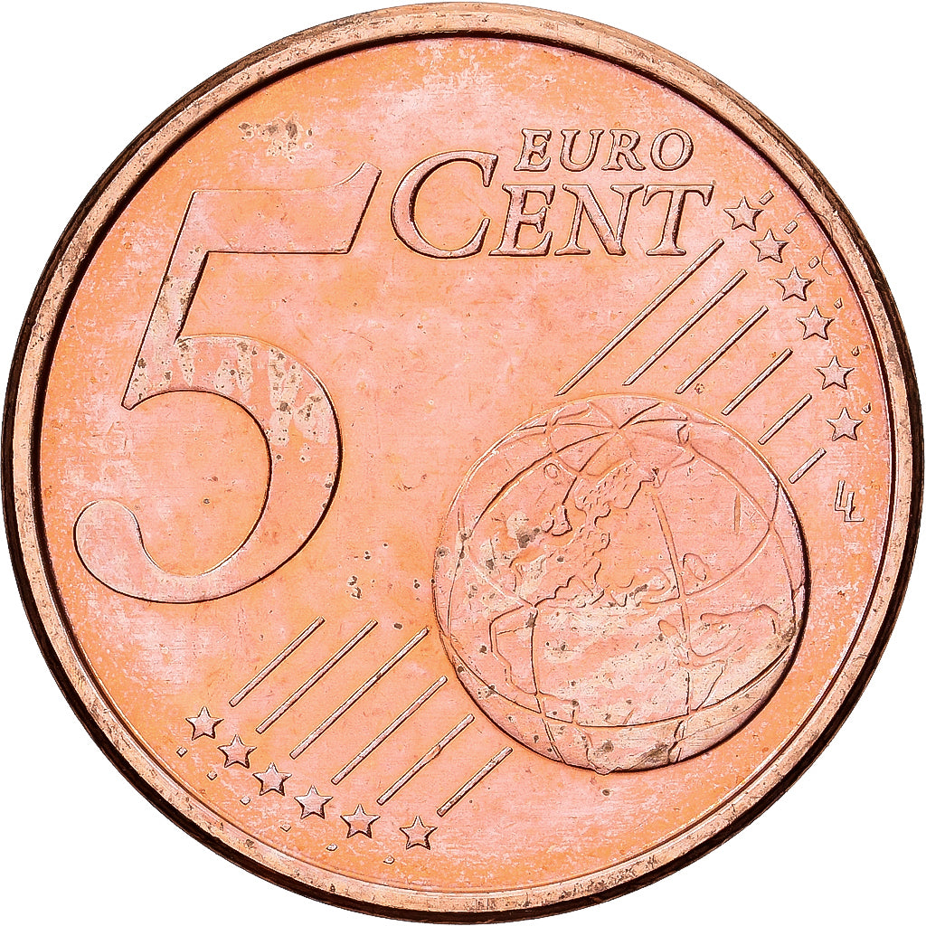 Estonia, 5 Euro Cent, 2011, Vantaa, Cobre chapado en acero, EBC+, KM:63