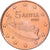 Grécia, 5 Euro Cent, 2002, Athens, Aço Cromado a Cobre, MS(60-62), KM:183