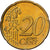 Grécia, 20 Euro Cent, 2002, Athens, Latão, MS(60-62), KM:185