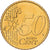 Grécia, 50 Euro Cent, 2002, Athens, Latão, MS(60-62), KM:186