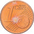 GERMANIA - REPUBBLICA FEDERALE, Euro Cent, 2002, Hambourg, Acciaio placcato