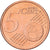 GERMANIA - REPUBBLICA FEDERALE, 5 Euro Cent, 2002, Hambourg, Acciaio placcato