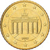 Federal Republic of Germany, 50 Euro Cent, 2002, Stuttgart, Brass, MS(60-62)