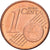 Portugal, Euro Cent, 2002, Lisbon, Cobre chapado en acero, EBC+, KM:740