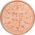 Portugal, 2 Euro Cent, 2002, Lisbon, Cobre chapado en acero, EBC+, KM:741
