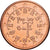 Portugal, 5 Euro Cent, 2002, Lisbon, Miedź platerowana stalą, MS(60-62)