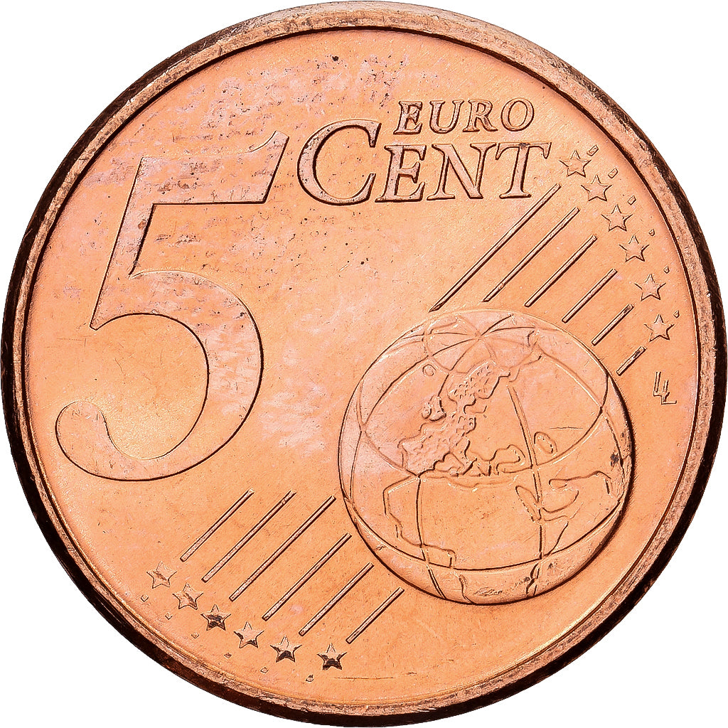 Portugal, 5 Euro Cent, 2002, Lisbonne, Cuivre plaqué acier, SUP+, KM:742