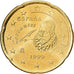 Spain, Juan Carlos I, 20 Euro Cent, 1999, Madrid, Brass, MS(60-62), KM:1044