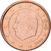 Belgio, Albert II, Euro Cent, 1999, Brussels, Acciaio placcato rame, SPL, KM:224