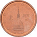 Italien, 2 Euro Cent, 2002, Rome, Copper Plated Steel, VZ+, KM:211