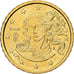 Italien, 10 Euro Cent, 2002, Rome, Messing, VZ+, KM:213