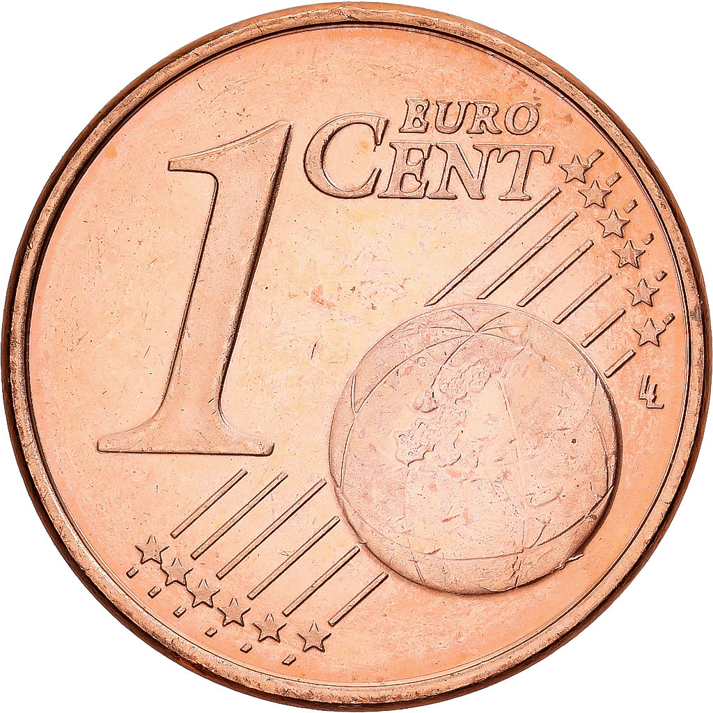 Cypr, Euro Cent, 2008, Miedź platerowana stalą, MS(60-62), KM:78