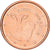 Cypr, 2 Euro Cent, 2008, Miedź platerowana stalą, MS(60-62), KM:79