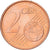 Cypr, 2 Euro Cent, 2008, Miedź platerowana stalą, MS(60-62), KM:79