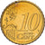 Cypr, 10 Euro Cent, 2008, Mosiądz, MS(60-62), KM:81