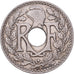 France, 25 Centimes, Lindauer, 1915, Paris, Nickel, EF(40-45), Gadoury:379