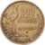 Frankreich, 20 Francs, Guiraud, 1950, Beaumont - Le Roger, 3 faucilles