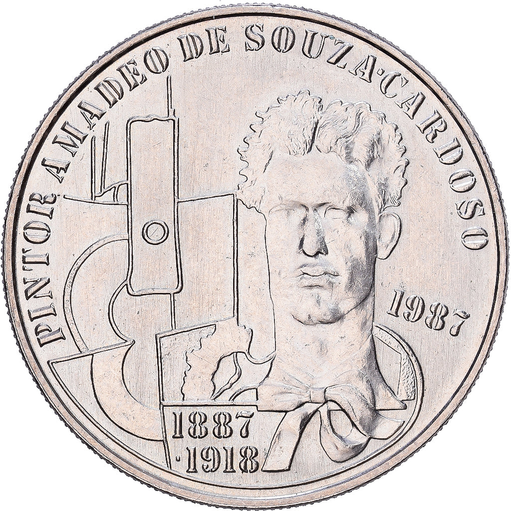 Portugal, 100 Escudos, 1987, Lisbon, Copper-nickel, AU(55-58), KM:644