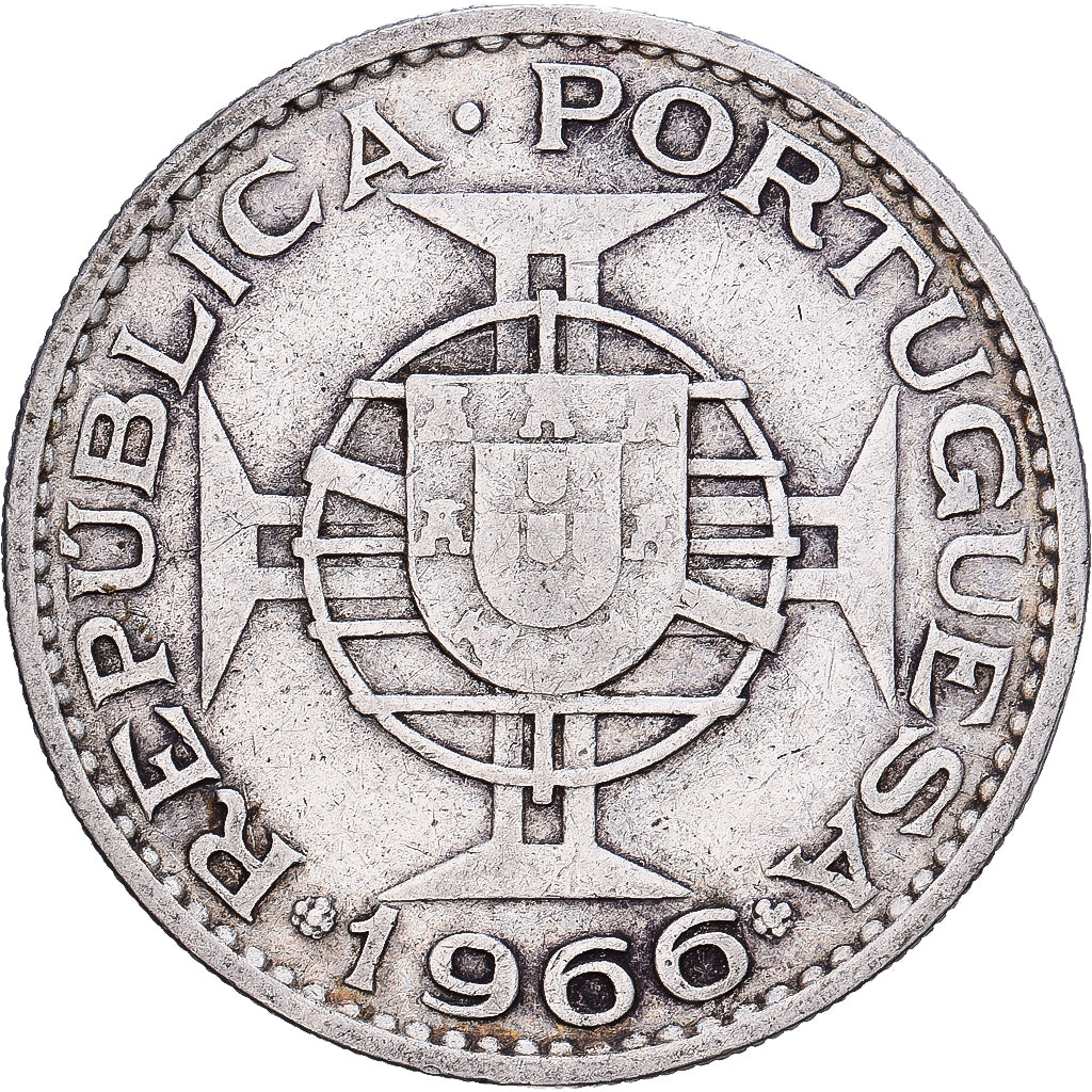 Mosambik, 20 Escudos, 1966, Silber, SS, KM:80a