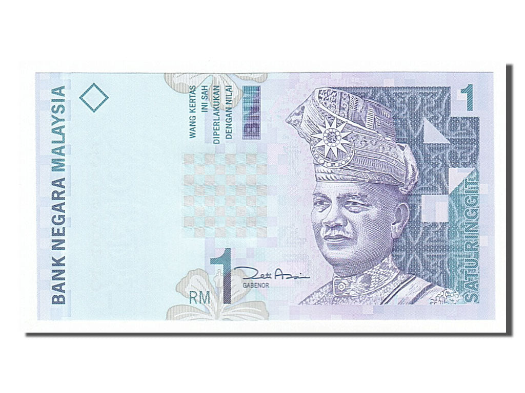 Banknot, Malezja, 1 Ringgit, 1998, UNC(65-70)