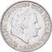 Netherlands, Juliana, Gulden, 1958, Silver, AU(50-53), KM:184