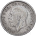 Großbritannien, George V, 6 Pence, 1929, Silber, S+, KM:832
