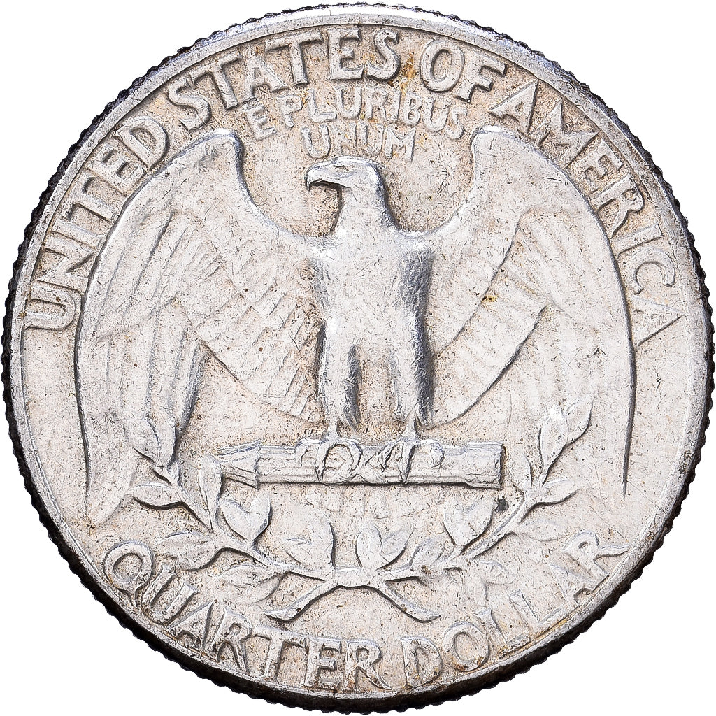 United States, Quarter, Washington, 1957, U.S. Mint, Silver, AU(50-53), KM:164